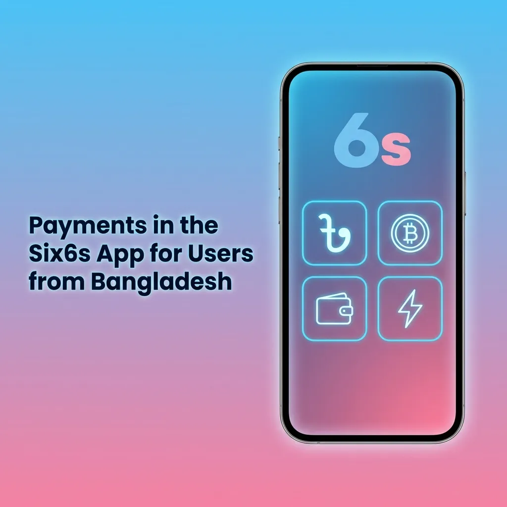 Six6s app payment methods for Bangladesh users including Bkash, Rocket, Nagad, and cards