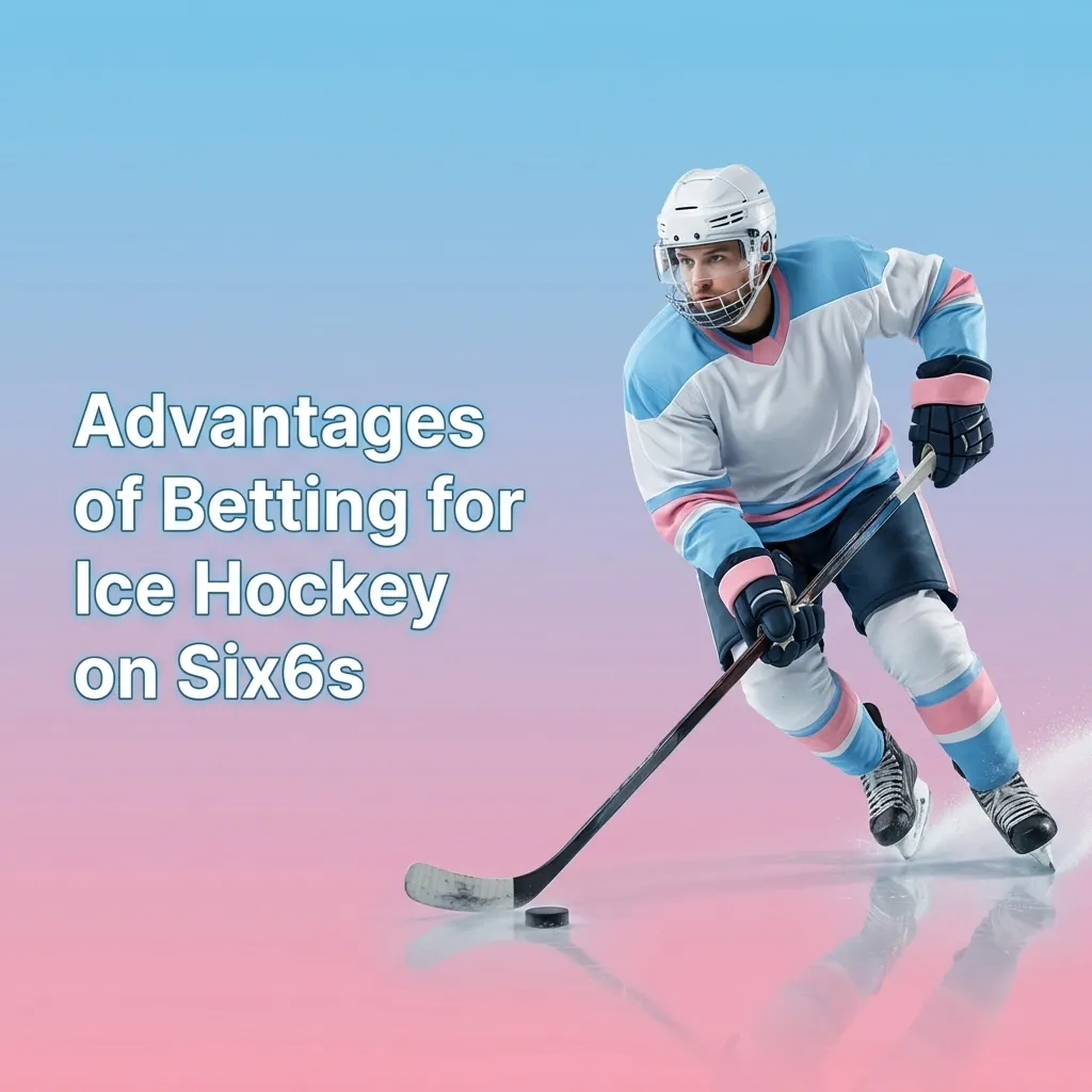 Six6s ice hockey betting interface showing live odds, player props, and match statistics on mobile device