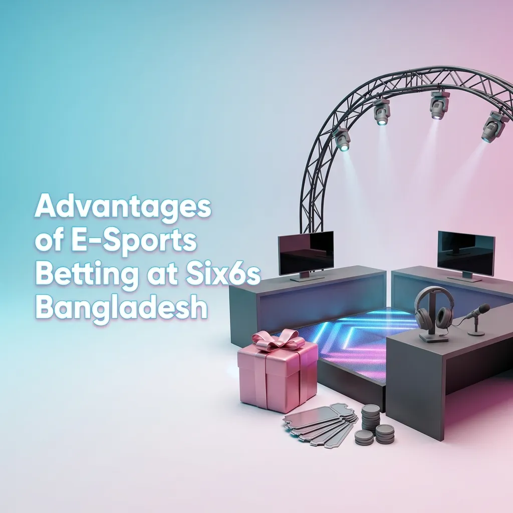 Six6s Bangladesh esports betting platform showing bonuses, payment options, customer support, and mobile app features