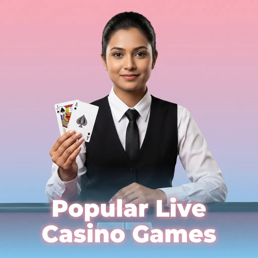 Popular live casino games including Andar Bahar, Teen Patti, Dragon Tiger, Lightning Roulette, and Speed Baccarat